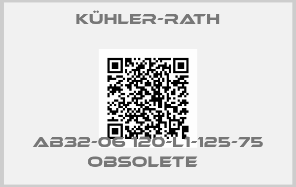 KÜHLER-RATH-AB32-06 120-L1-125-75 obsolete  price