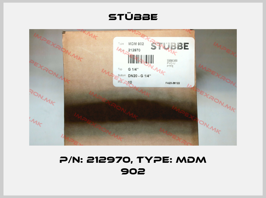 Stübbe-P/N: 212970, Type: MDM 902price