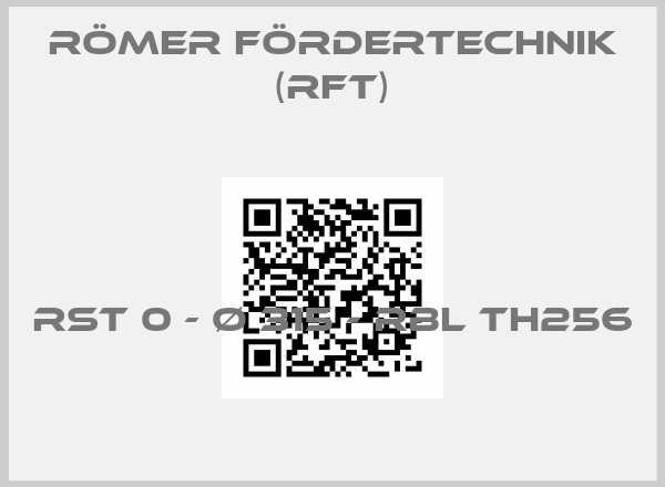 Römer Fördertechnik (RFT)-RST 0 - Ø 315 - RBL TH256 price