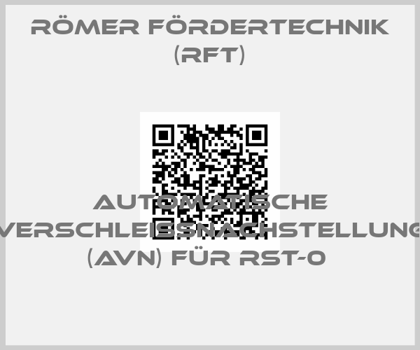 Römer Fördertechnik (RFT)-Automatische Verschleißnachstellung (AVN) für RST-0 price