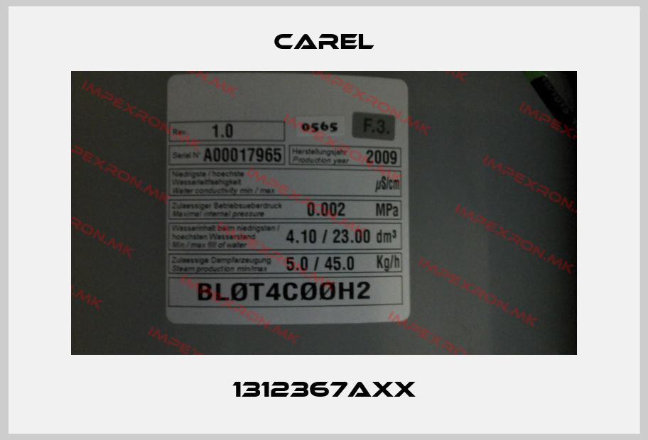 Carel-1312367AXXprice