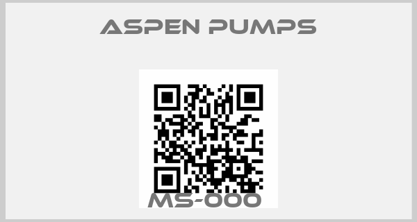 ASPEN Pumps-MS-000 price
