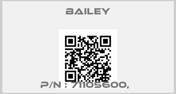 Bailey-P/N : 71105600,  price