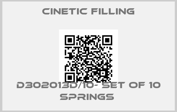 Cinetic Filling-D302013D/10- Set of 10 springs price