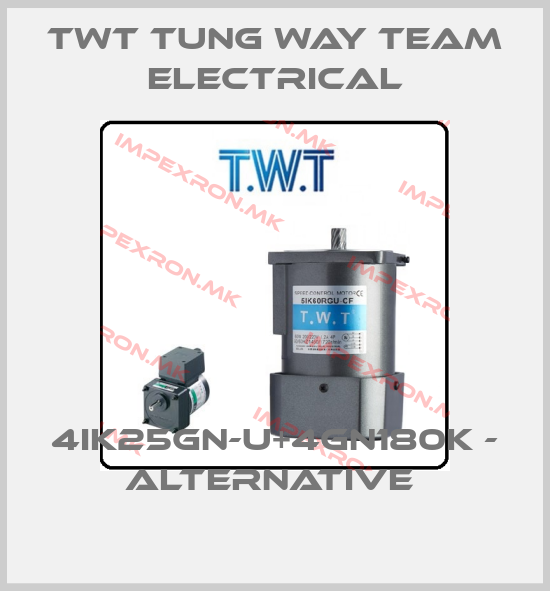 TWT TUNG WAY TEAM ELECTRICAL-4IK25GN-U+4GN180K - Alternative price