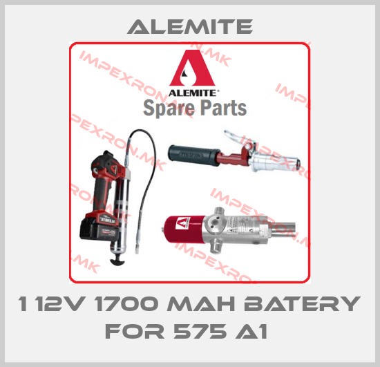 Alemite-1 12V 1700 MAH BATERY FOR 575 A1 price