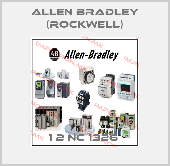 Allen Bradley (Rockwell)-1 2 NC 1326 price