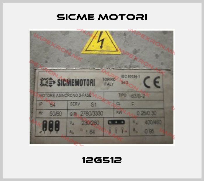 Sicme Motori-12G512price