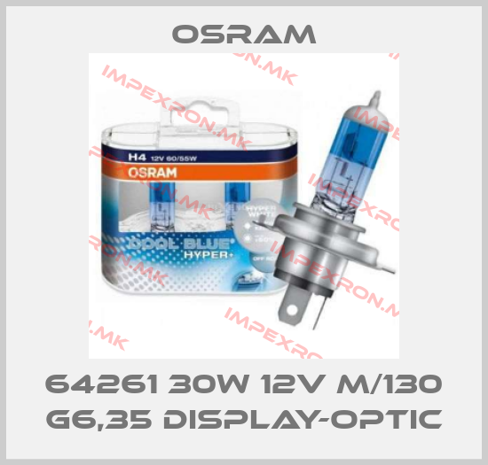 Osram-64261 30W 12V M/130 G6,35 DISPLAY-OPTICprice