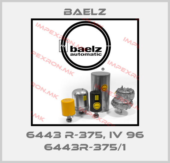 Baelz-6443 R-375, IV 96 6443R-375/1price