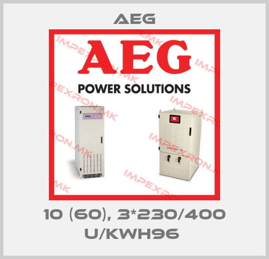 AEG-10 (60), 3*230/400 U/KWH96 price