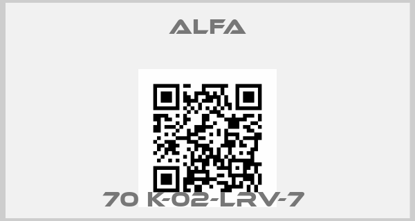 ALFA-70 K-02-LRV-7 price
