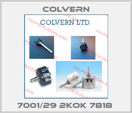 Colvern-7001/29 2KOK 7818 price