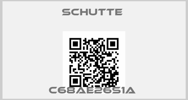 Schutte -C68AE26S1a price