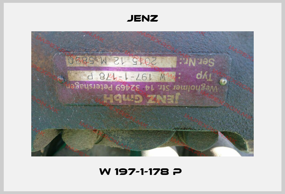 Jenz-W 197-1-178 P price