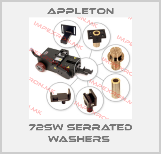 Appleton-72SW SERRATED WASHERS price