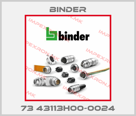 Binder-73 43113H00-0024price