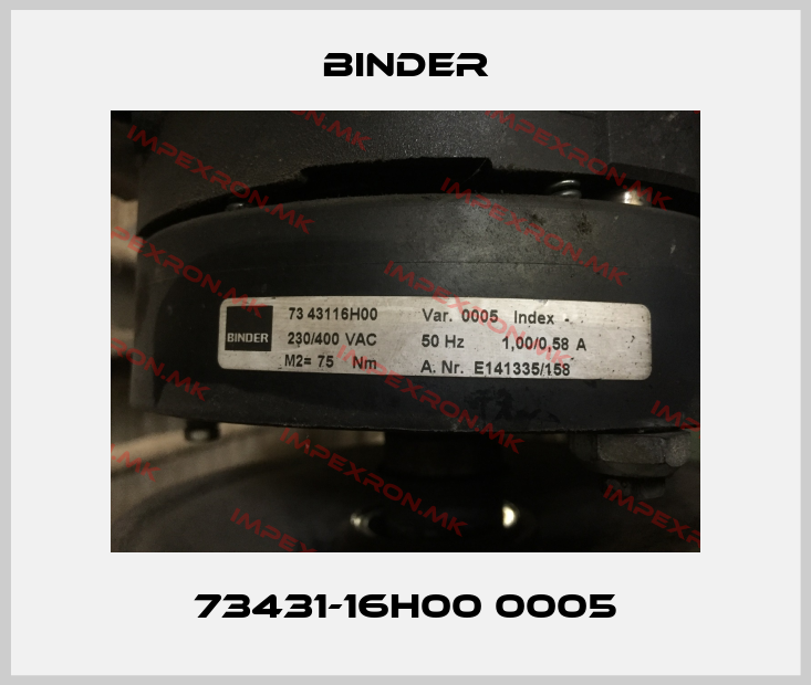 Binder-73431-16H00 0005price
