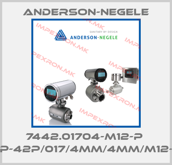 Anderson-Negele-7442.01704-M12-P  TFP-42P/017/4MM/4MM/M12-3.1price
