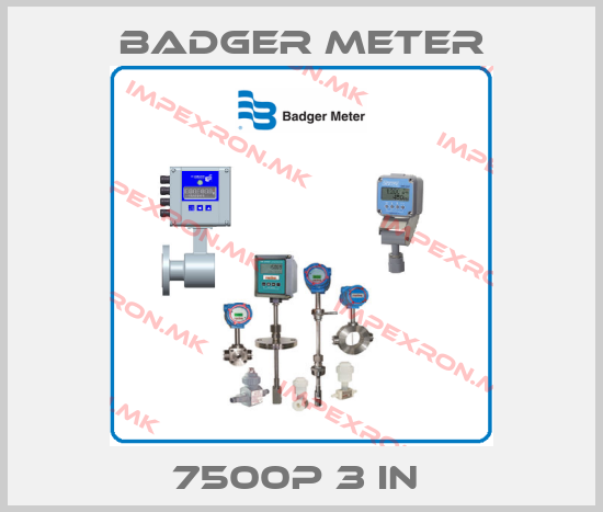 Badger Meter-7500P 3 IN price
