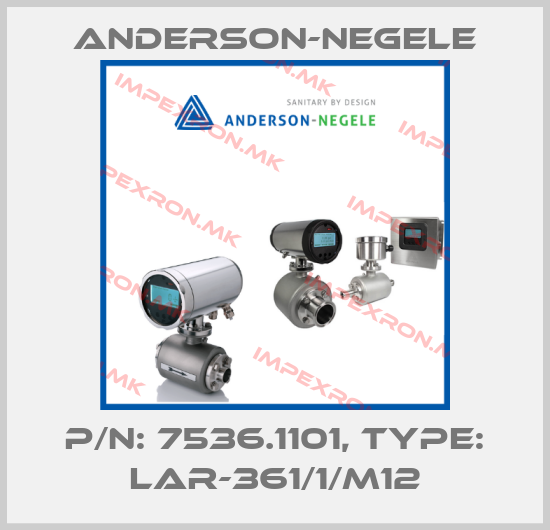 Anderson-Negele-P/N: 7536.1101, Type: LAR-361/1/M12price