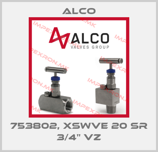 Alco-753802, XSWVE 20 SR 3/4" VZprice