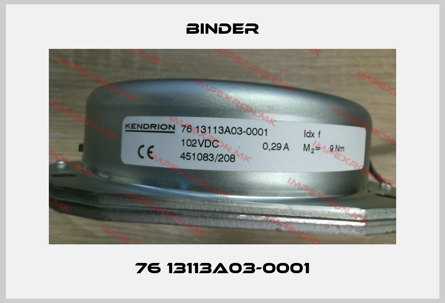 Binder-76 13113A03-0001price