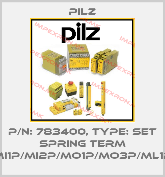 Pilz-p/n: 783400, Type: Set spring term mi1p/mi2p/mo1p/mo3p/ml1pprice