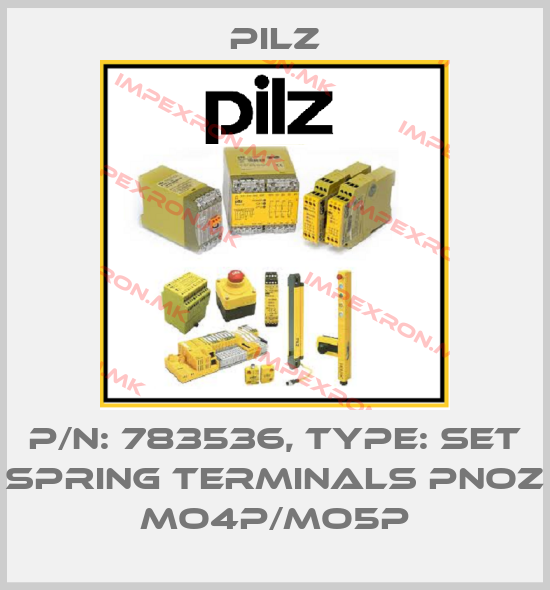 Pilz-p/n: 783536, Type: Set spring terminals PNOZ mo4p/mo5pprice