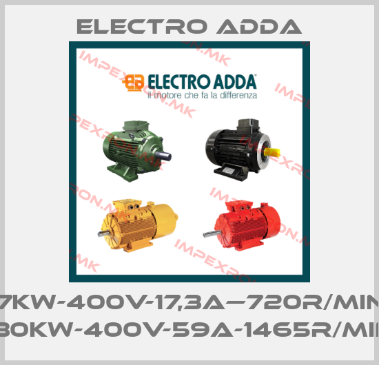 Electro Adda-7KW-400V-17,3A—720R/MIN ,30KW-400V-59A-1465R/MINprice