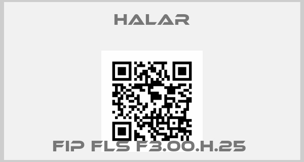 Halar-FIP FLS F3.00.H.25 price