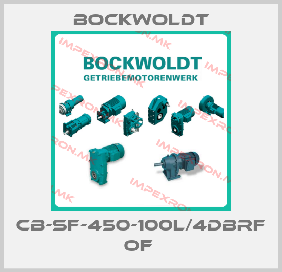 Bockwoldt-CB-SF-450-100L/4DBRF OF price