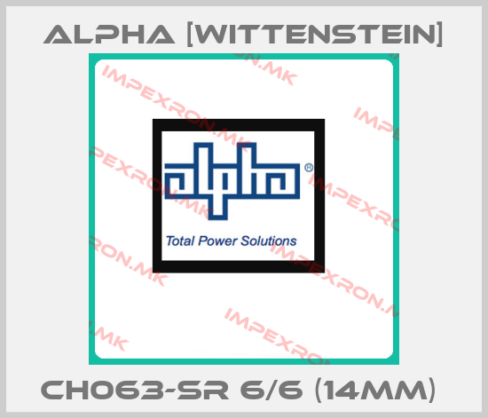 Alpha [Wittenstein]-CH063-SR 6/6 (14MM) price