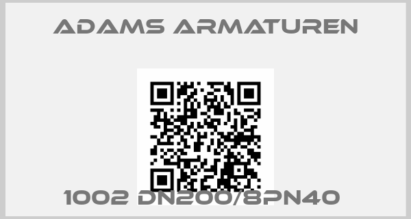 Adams Armaturen-1002 DN200/8PN40 price