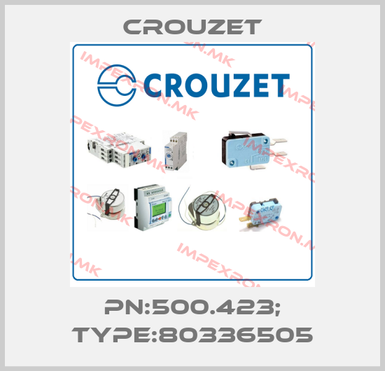 Crouzet-PN:500.423; Type:80336505price