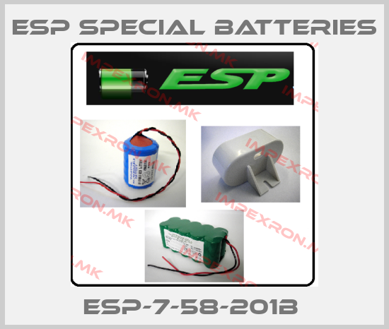 ESP Special Batteries-ESP-7-58-201B price
