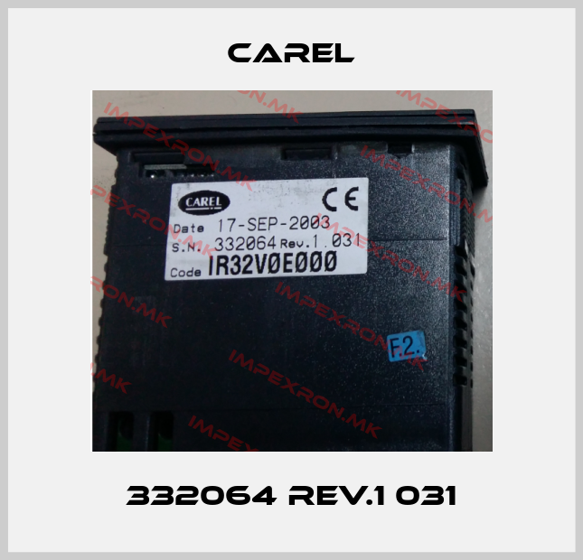 Carel-332064 Rev.1 031price