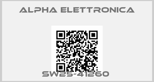 ALPHA ELETTRONICA-SW25-41260 price