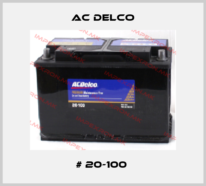 AC DELCO-# 20-100 price