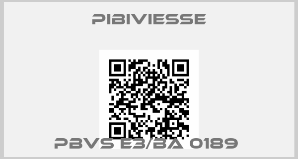 PIBIVIESSE-PBVS E3/BA 0189 price