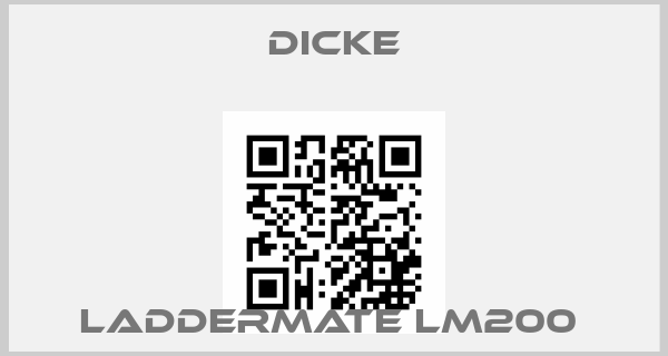 Dicke-LADDERMATE LM200 price