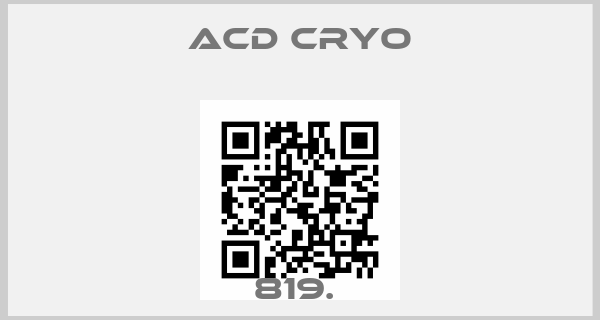 Acd Cryo-819. price