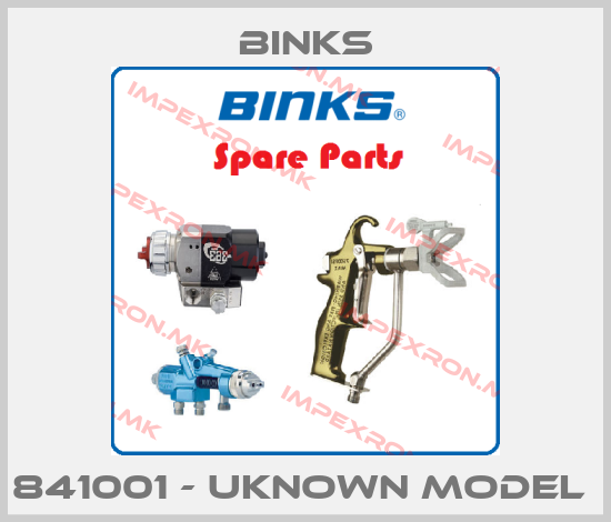 Binks-841001 - UKNOWN MODEL price
