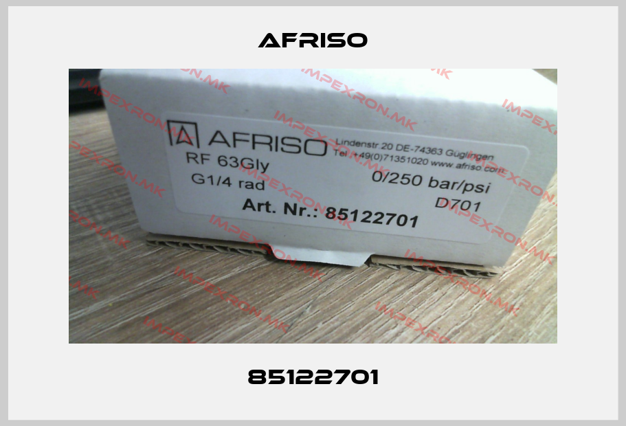 Afriso-85122701price