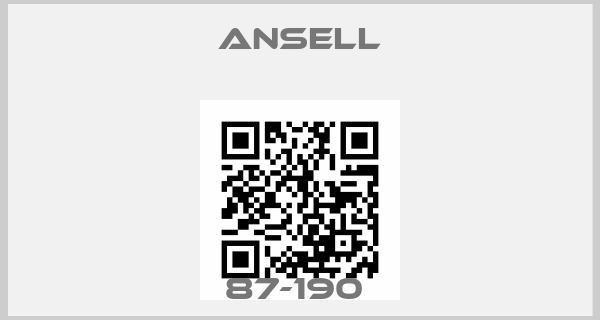Ansell-87-190 price