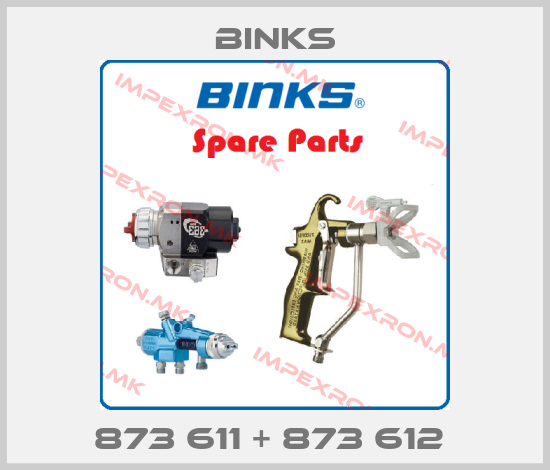 Binks-873 611 + 873 612 price