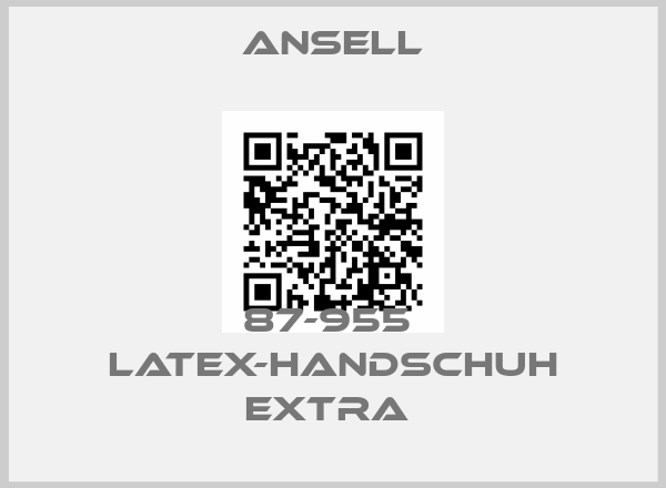 Ansell-87-955  LATEX-HANDSCHUH EXTRA price