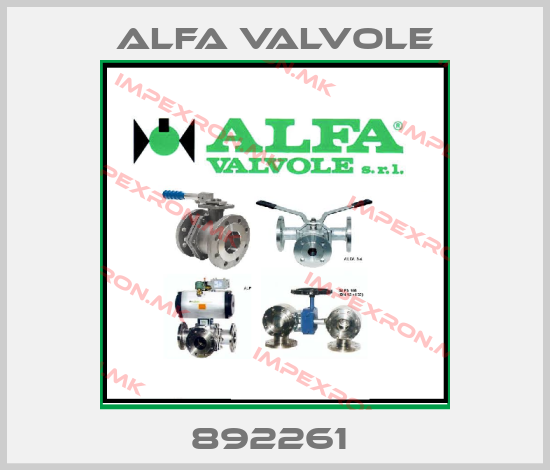 Alfa Valvole-892261 price
