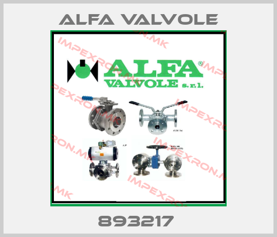 Alfa Valvole-893217 price