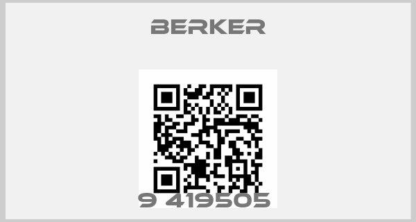 Berker-9 419505 price